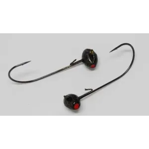 Jewel Squirrel Head 1/8oz Black 3pk