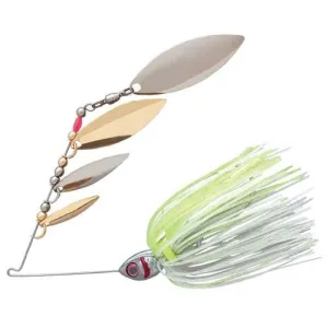 Booyah Super Shad 3/8oz Silver Chartreuse