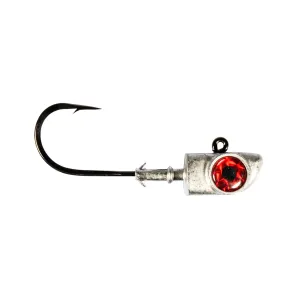 Z Man DieZel Eye Jigheads 1oz 8/0 Red 2pk
