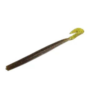Zoom Mag U-V Speed Worm 7'' Green Pumpkin Magic 8pk
