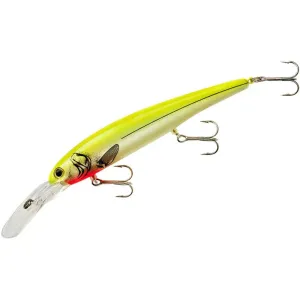 Bandit Walleye Deep Jerkbait 4-3/4" 5/8 oz Pearl Chartreuse Back