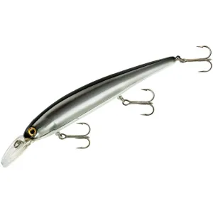 Bandit Walleye Shallow Jerkbait 4-3/4" 5/8 oz Chrome Black Back