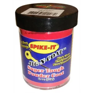 Spike It Jig N Coat Powder 2oz Flame Red (Blood Red)