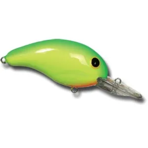 Bandit 200 Series Crankbait 2" 1/4 oz Chartreuse/Green Back