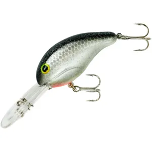 Bandit 300 Series Crankbait 2" 1/4 oz Silver Minnow Sparkle