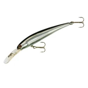Bandit B-Shad Jerkbait 3-1/2" Chrome Black Back