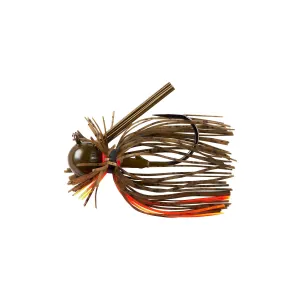War Eagle Heavy Finesse Jig 1/2oz Green Pkn Orange 2pk