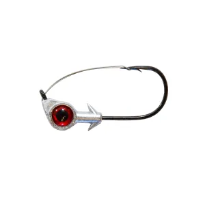 Z Man Weedless Eye Jighead 3/16oz Red 3pk