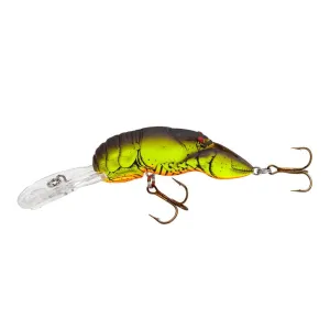 Rebel Deep Wee Crankbait 2-3/8" 3/8 oz Chartreuse/Brown
