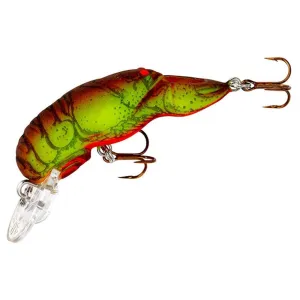 Rebel Deep Teeny Wee Crankbait 1-1/2" Chartreuse/Brown
