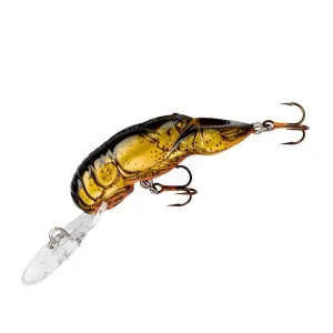 Rebel Deep Teeny Wee Crankbait 1-1/2" Moss Crawfish