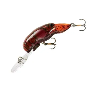 Rebel Teeny Wee Crawfish Crankbait 1-1/2" 1/10 oz Flaming Junebug