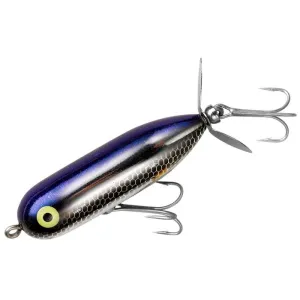 Heddon Baby Torpedo Black Shiner/Glitter
