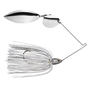Strike King TG Spinner C/W 3/8oz White/Silver