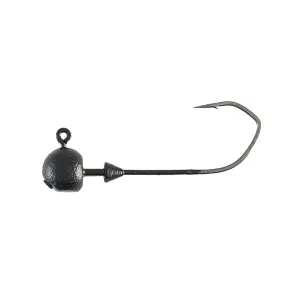 Missile Baits NedBall Head Jig Head 1/16 oz Black 3/ct