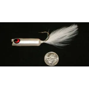 Betts Pop n' Stripe Size 1/0 Pearl White