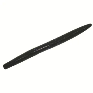 Yamamoto Senko 7'' Black w/Lg Blue Flake 5pk