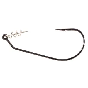 Owner Twistlock Light Size 5/0  Black Chrome  5pk