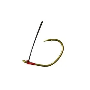 Owner Wacky Hook Weedless Size 1  Camo Green 4pk