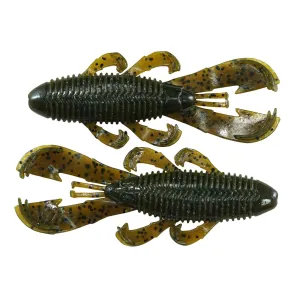 Googan Bandito Bug 3.3'' Soft Bait Green Pumpkin 9pk