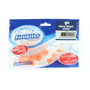 Fishbites Fish'n Strips Orange - Shrimp - LL
