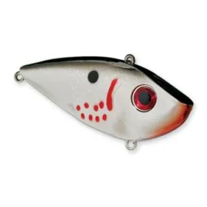 Strike King Red Eye Shad 1/2oz Bleeding Chr Black
