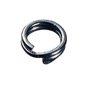 Owner Hyperwire Split Ring Size 4 Blk Chrome 12pk