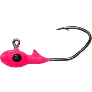 Bobby Garland OverbiteSickle Jighead 1/32 oz Mo' Glo Pink 10/ct