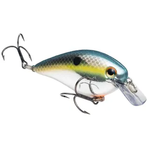 Strike King KVD Square Bill 1.5 Crankbait 2-1/4" 3/8 oz Chrome Sexy Shad