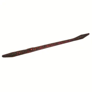 Zoom Trick Worm 6.5'' Grape Red Glitter 20pk