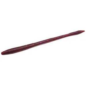 Zoom Trick Worm 6.5'' Cranberry 20pk