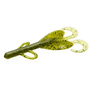 Zoom Brush Hog 6'' Watermelon Gold Glitter 8pk