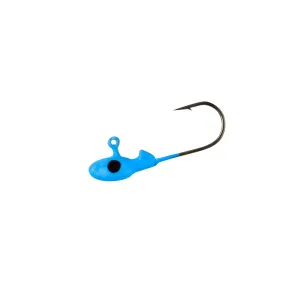 Bobby Garland Mo'Glo Jighead 1/16oz Mo' Glo Blue 10pk