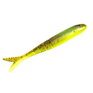 Strike King Blade Minnow 4.5 Green Pumpkin Chart Belly 8p