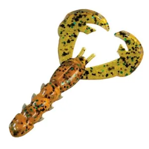 Strike King RageCrawBaby 3'' Amber Green/Black 9pk