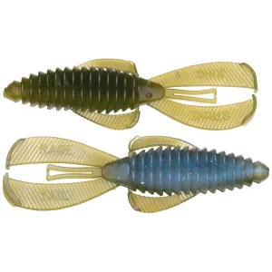 Strike King Rage Bug 4" Soft Bait Moon Juice 7pk