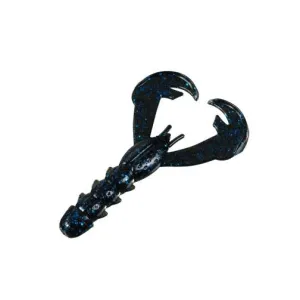 Strike King RageLobster4.5'' Black Blue Flake 5pk