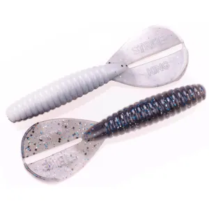 Strike King Rage Menace Grub Smokey Shad