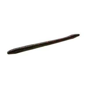 Zoom Finesse 4.5'' Black Red Glitter 20pk