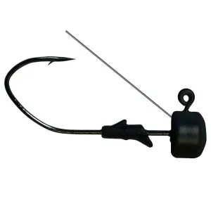 EA LS Pro-V Finesse Jig Wdls 3/16oz Black