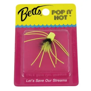 Betts Pop n' Hot Size 10 Chartreuse/Black/Chartreuse