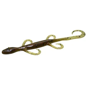 Zoom Mini Lizard 4'' Green Pumpkin Red 15pk