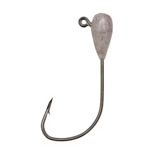 EA Trokar Weedless Tube Jig 1/8oz  Platinum Black