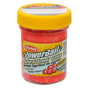 Berkley Glitter Trout Bait 1.8oz Salmon Egg Red