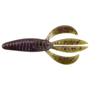 Berkley PB Pit Boss 4'' GrnPmk Purple Fleck 8pk