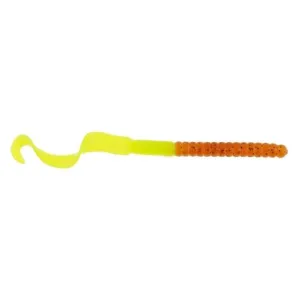 Berkley PB Power Worm 7'' Pumpkin Chartreuse 13pk