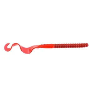 Berkley PB Power Worm 7'' Strawberry Glitter/Red 13pk
