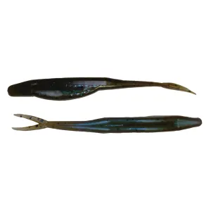 Zoom Super Fluke 5'' Green Pumpkin BlueFlash 10pk