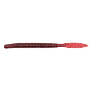 Missile Bait Quiver 6.5'' Redbug Candy 6pk