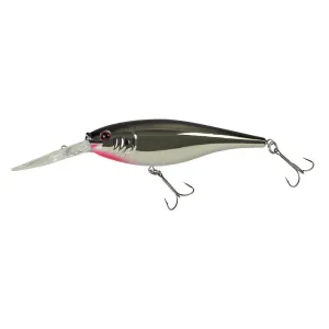 Berkley Flicker Shad 7 Jerkbait 2-3/4" 5/16 oz Black Silver Flash